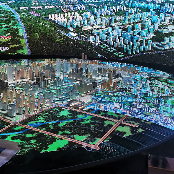 城市规划数字沙盘模型制作案例