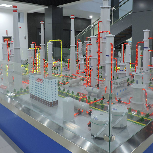 炼油厂沙盘模型制作公司案例